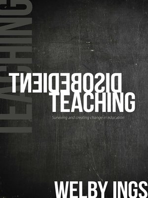 cover image of Disobedient Teaching